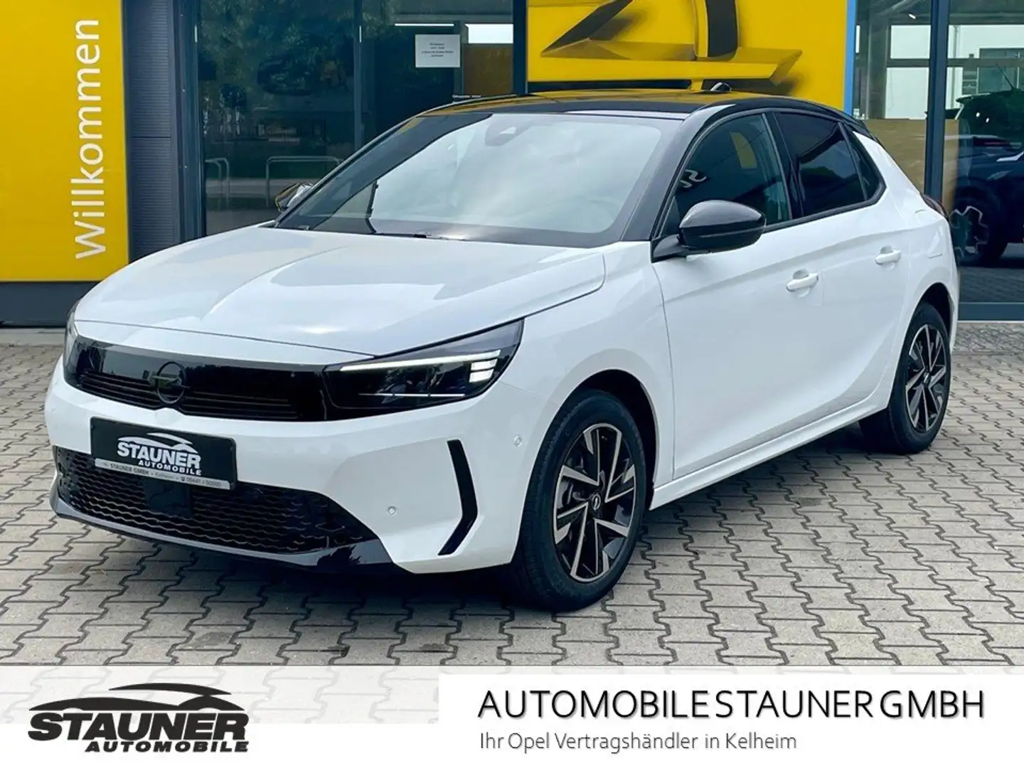 Opel Corsa GS Line *LED*SHZ*LHZ*NAVIGATION*180°KAMERA*PDC* Blanc - 1