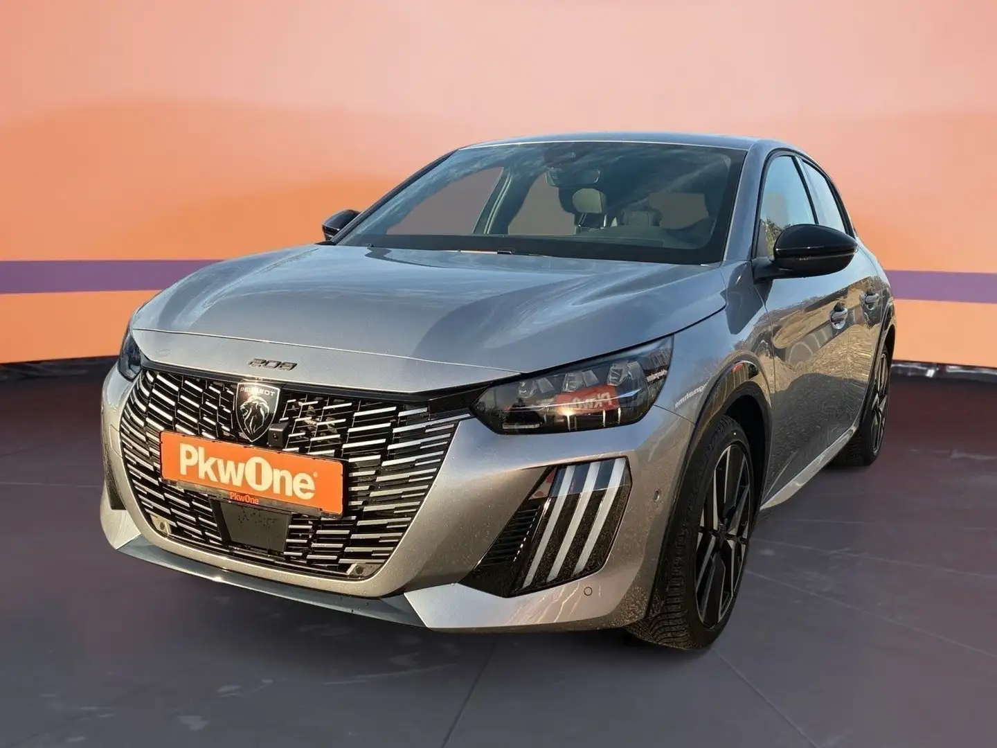 Peugeot 208 GT AUT. ACC KAMERA LED KEYLESS TEMPOMAT Grau - 1