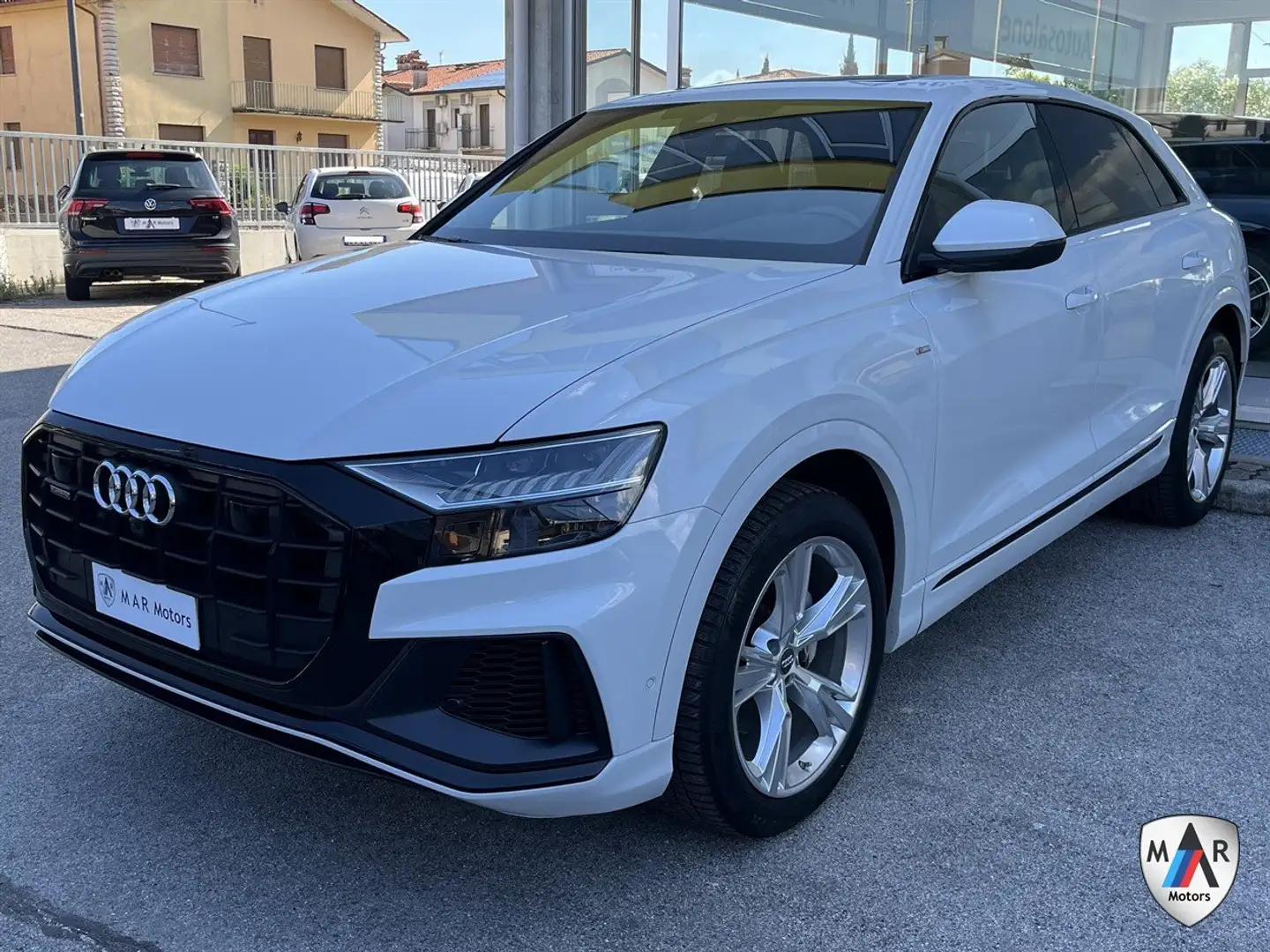 Audi Q8 Q8 50 3.0 tdi mhev quattro tiptronic S Line Bianco - 1