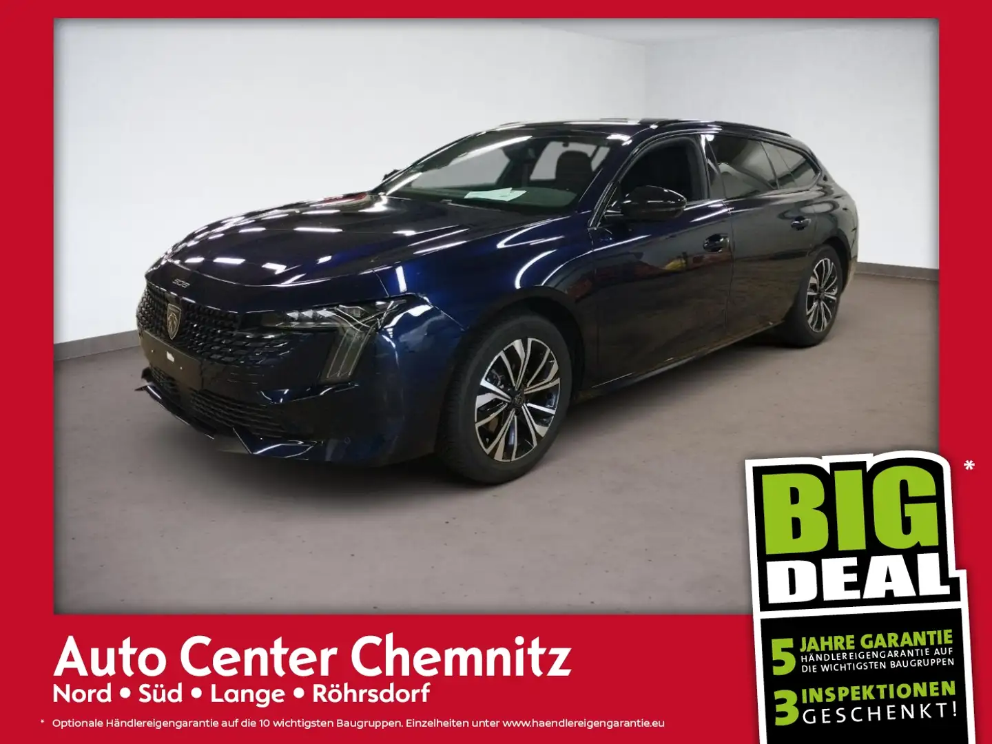 Peugeot 508 SW AT8 130 Allure Pack FullLED/Navi/Teilleder Bleu - 1