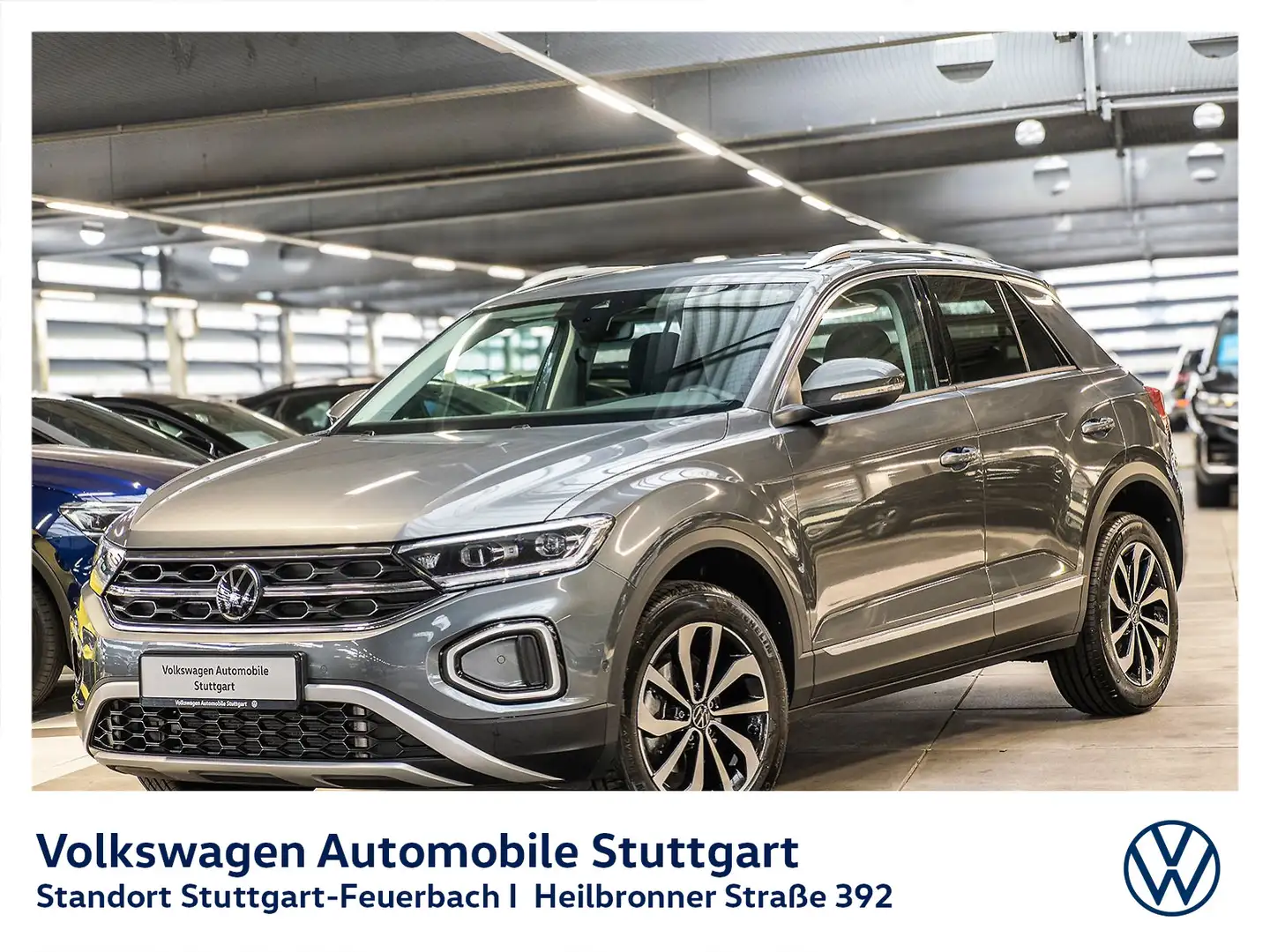Volkswagen T-Roc 1.5 TSI Style DSG Navi Kamera Grau - 1