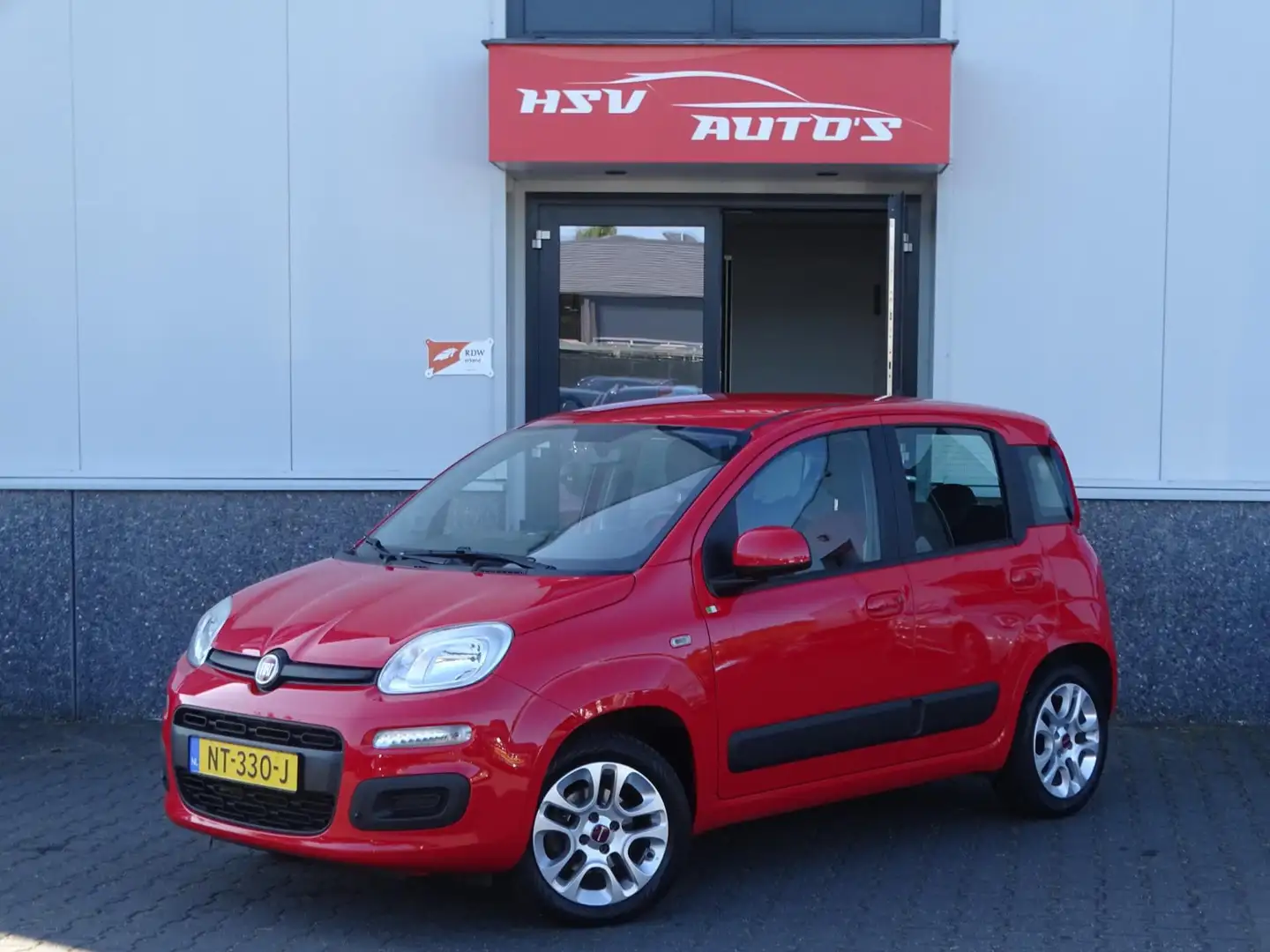 Fiat Panda 0.9 TwinAir Popstar airco LM automaat Rouge - 1