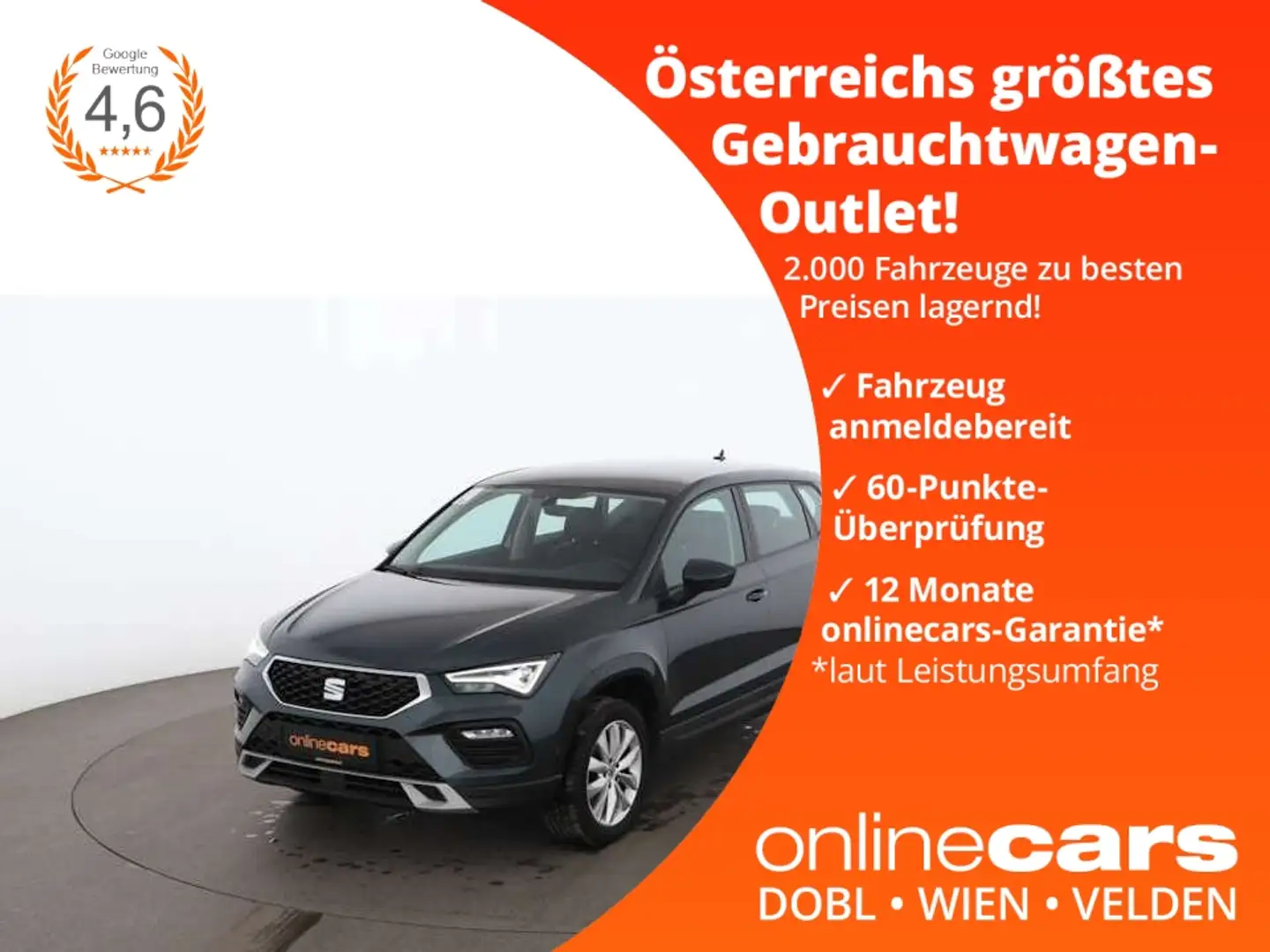 SEAT Ateca 1.5 TSI ACT Style Aut LED AHK STANDHZ NAVI Зелёный - 1