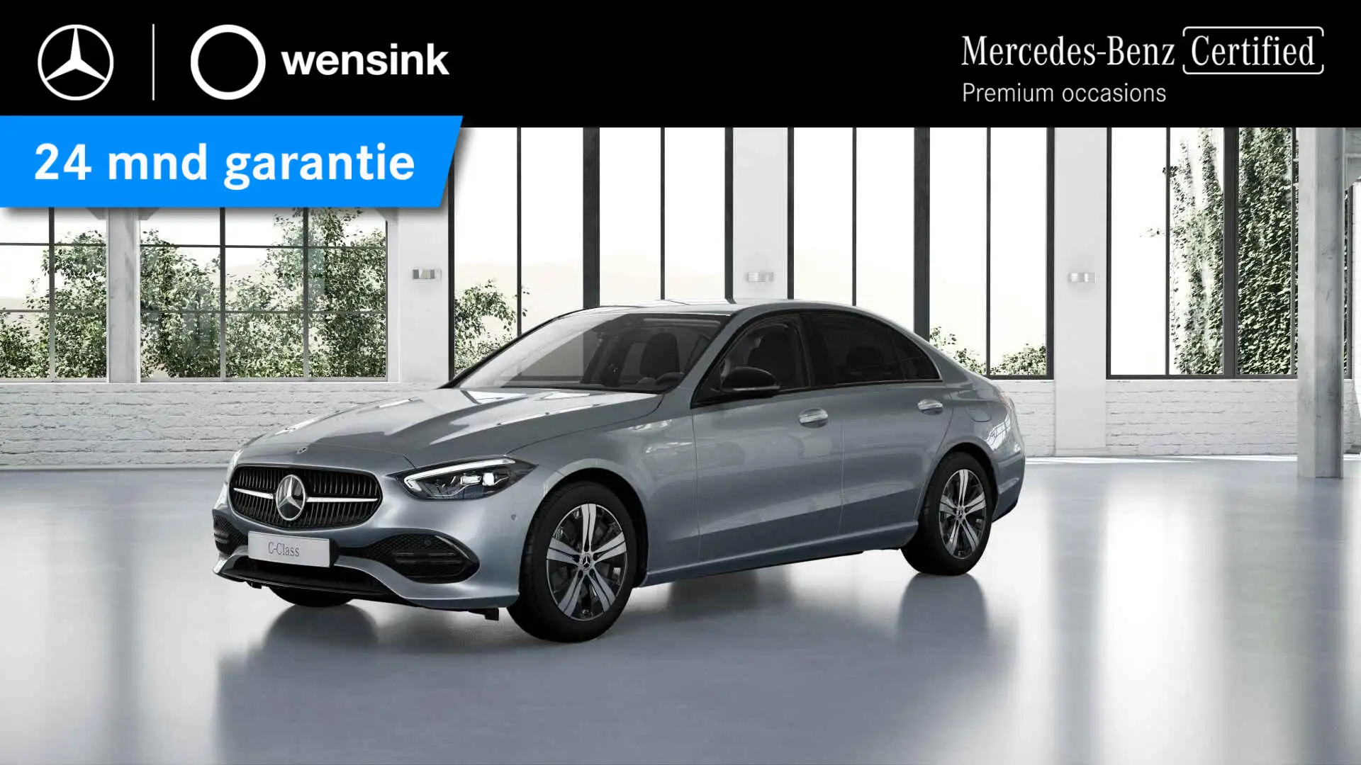 Mercedes-Benz C 300 e Luxury Line | Night | Stoelverwarming | Achterui Grijs - 1