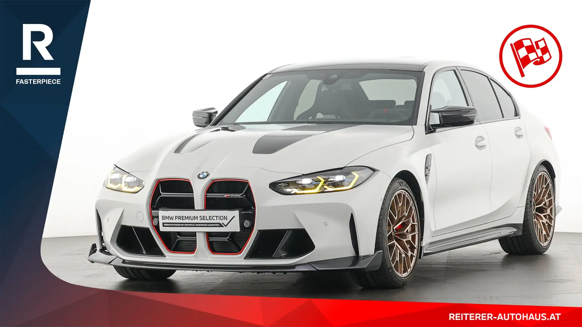 BMW M3 M3 CS xDrive Blanc - 1