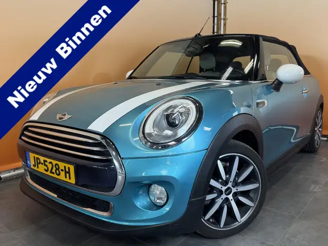 MINI Cooper Cabrio Mini 1.5 Chili Serious Business sportint | leer |