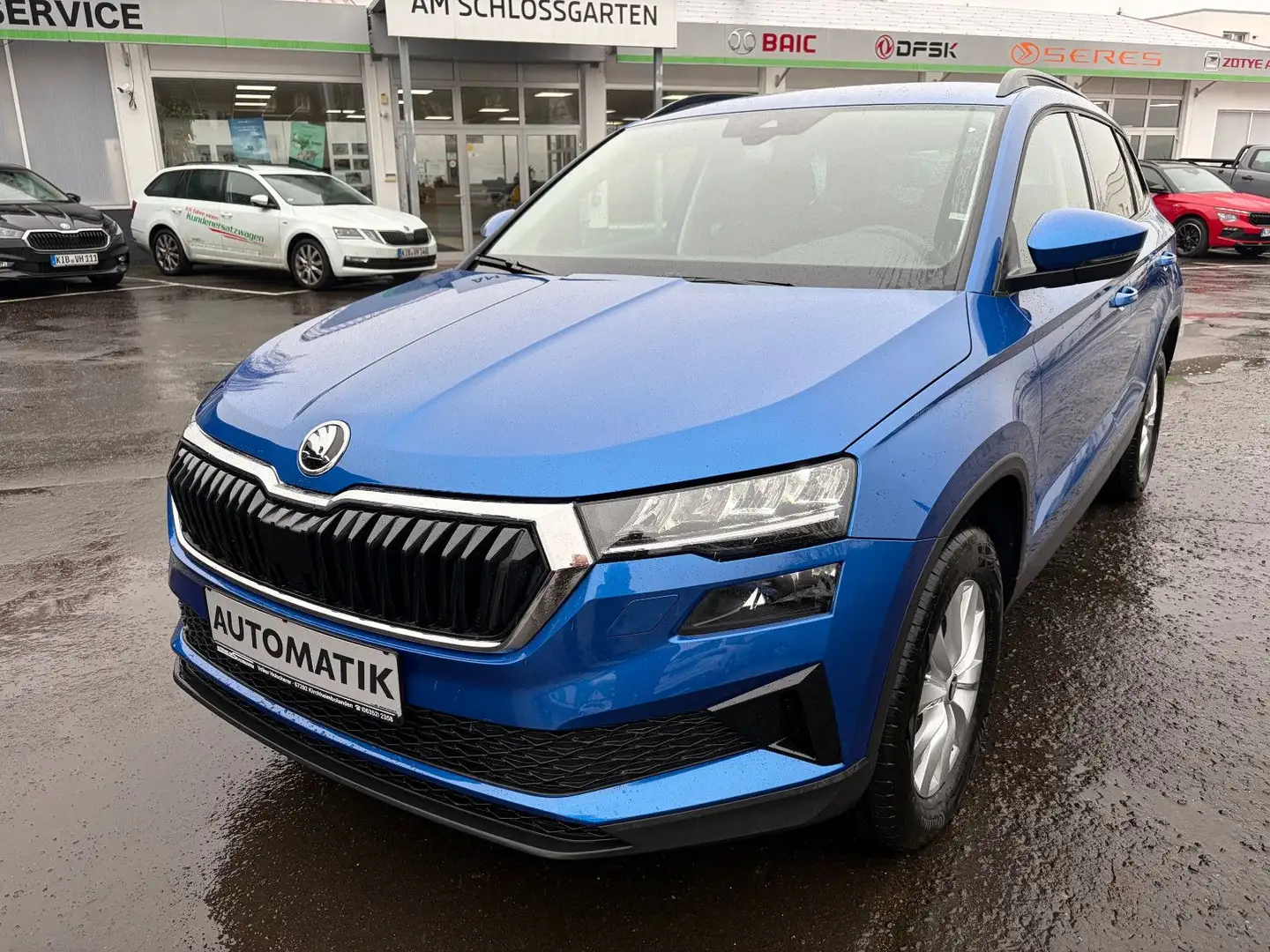 Skoda Karoq Selection 4 JAHRESGAR. bis 120000KM Blau - 1
