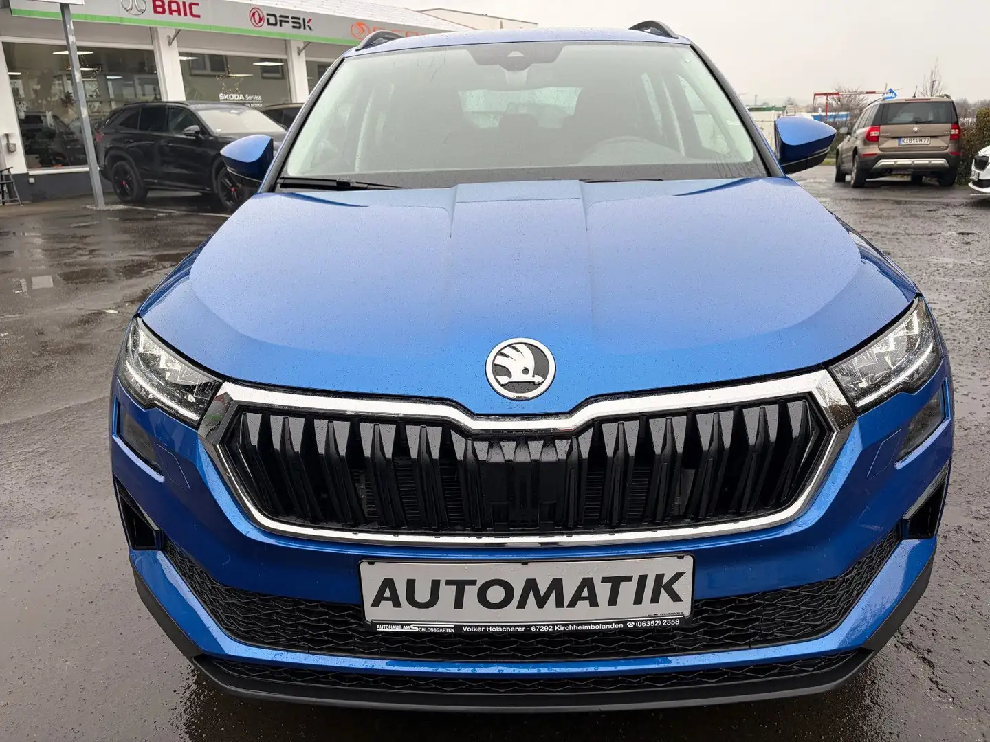 Skoda Karoq Selection 4 JAHRESGAR. bis 120000KM Blau - 2