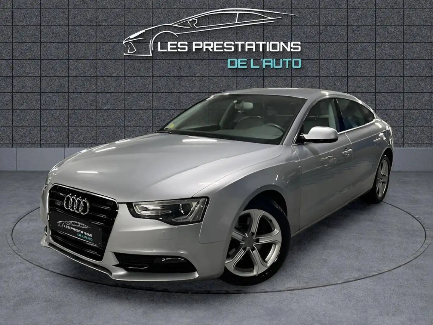 Audi A5 2.0 TDI 190 CLEAN Euro6 Ambiente quattro Gris - 1