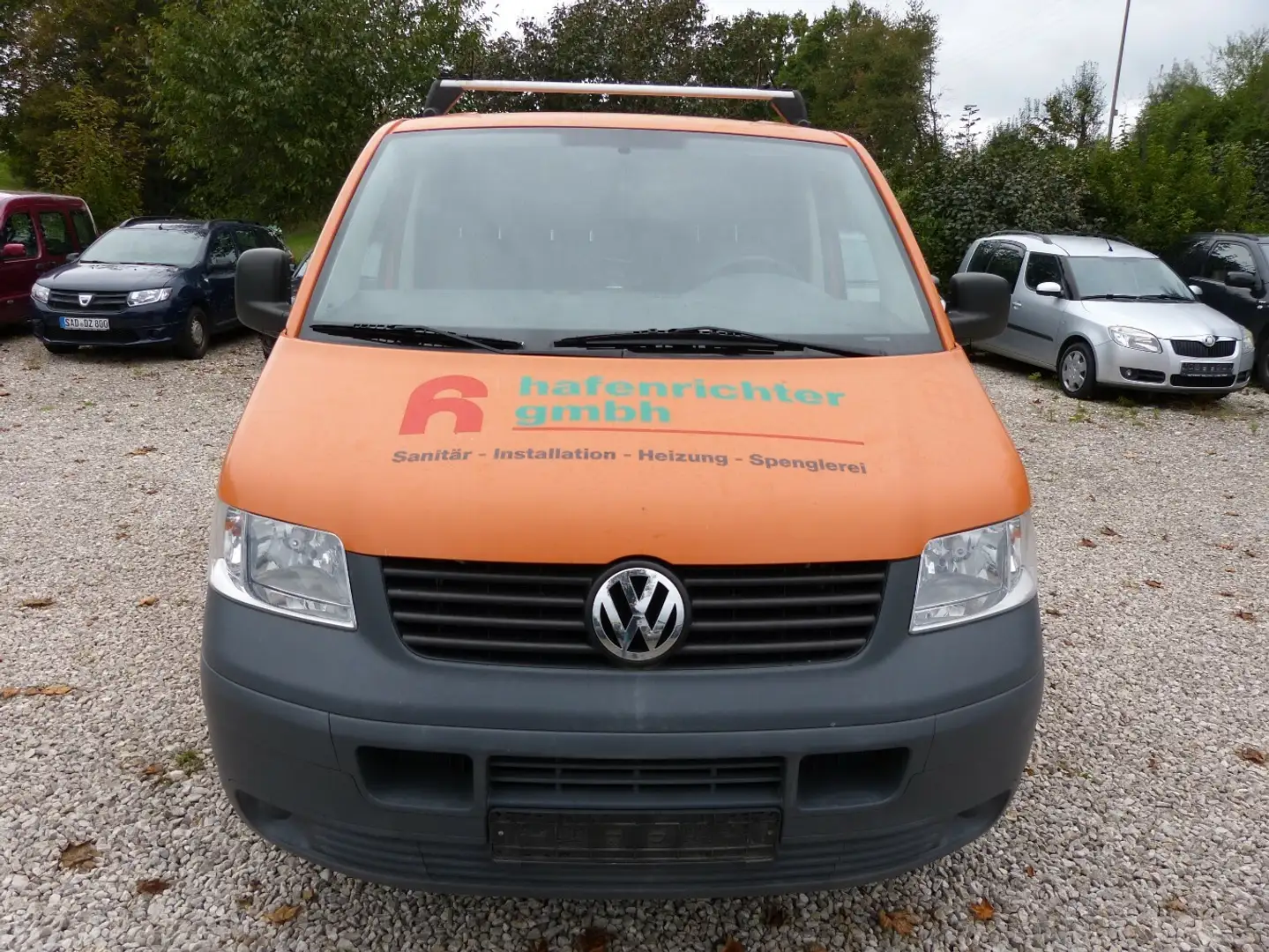 Volkswagen T5 Transporter Kasten 2.0 [1. Hand/AHK] Orange - 2