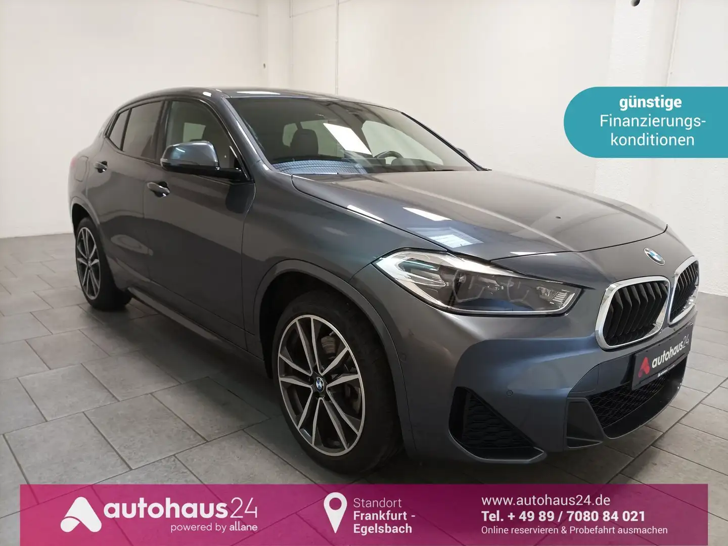BMW X2 xDrive25e M Sport Navi|HUD|Leder|CAM Gris - 1