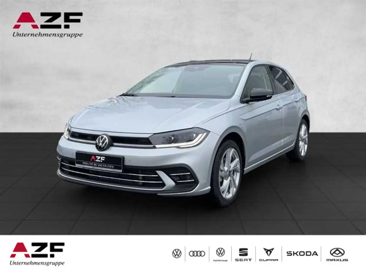Volkswagen Polo Style 1,0 l TSI OPF 81 kW (110 PS) 7-Gang-D Silber - 1