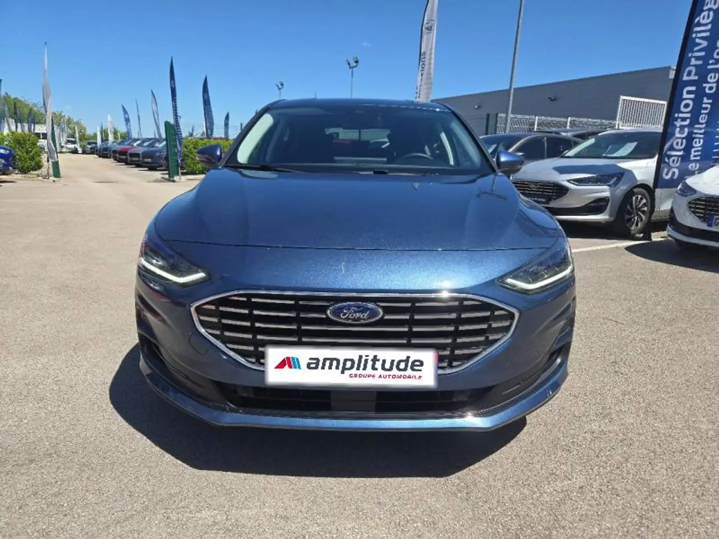 Ford Focus 1.0 EcoBoost mHEV 125ch Titanium X Business Bleu - 2