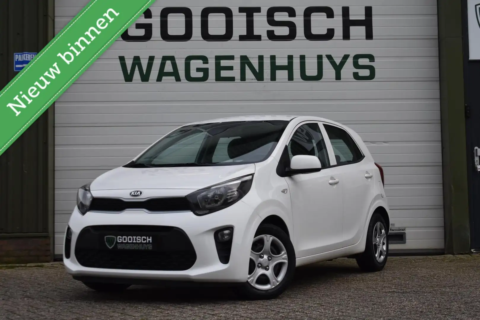Kia Picanto 1.0 CVVT EconomyPlusLine | Airco | Lage km stand! Alb - 1