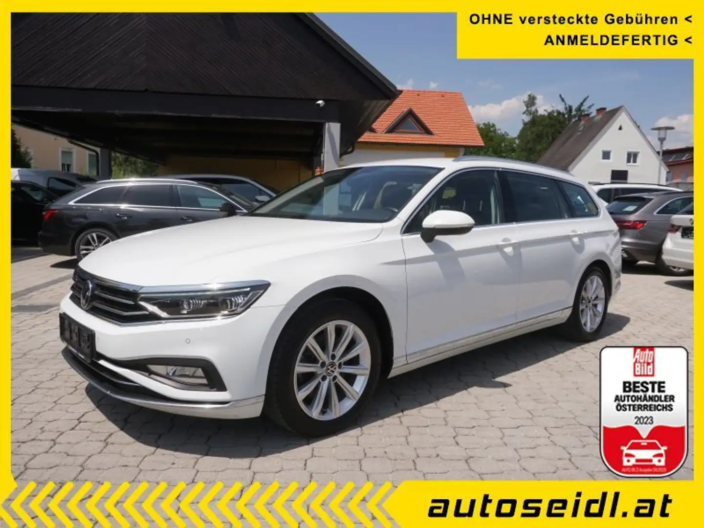 Volkswagen Passat Variant Elegance 2,0 SCR TDI DSG *MATRIX+NAVI+KAMERA* Weiß - 1