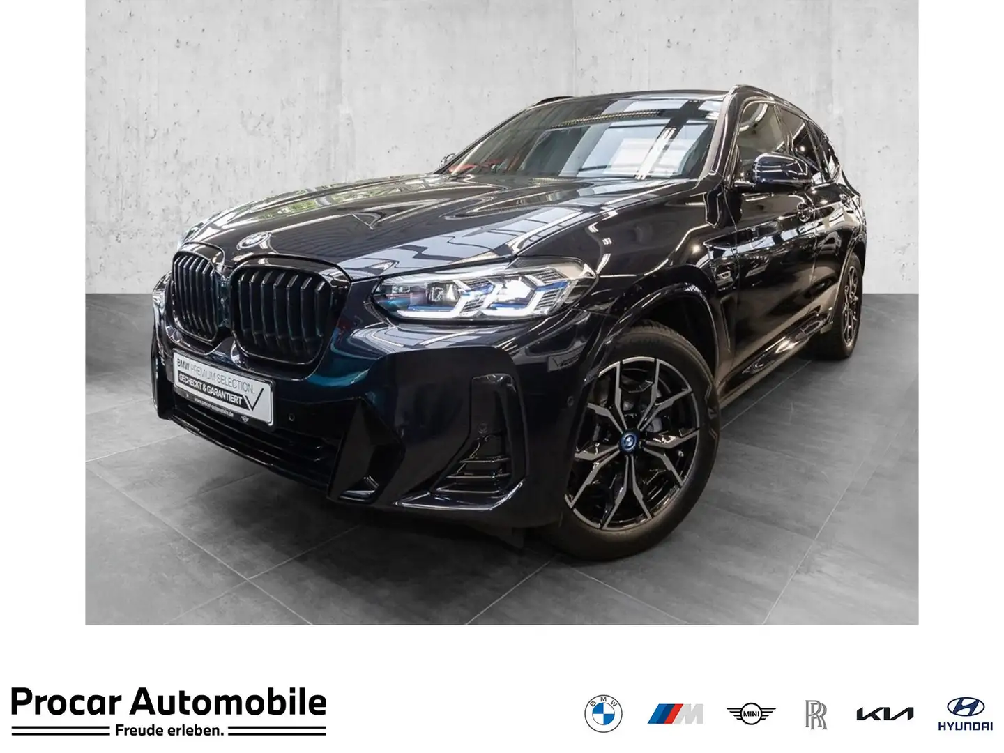 BMW X3 xDrive30e M Sportpaket Head-Up DAB LED WLAN Schwarz - 1