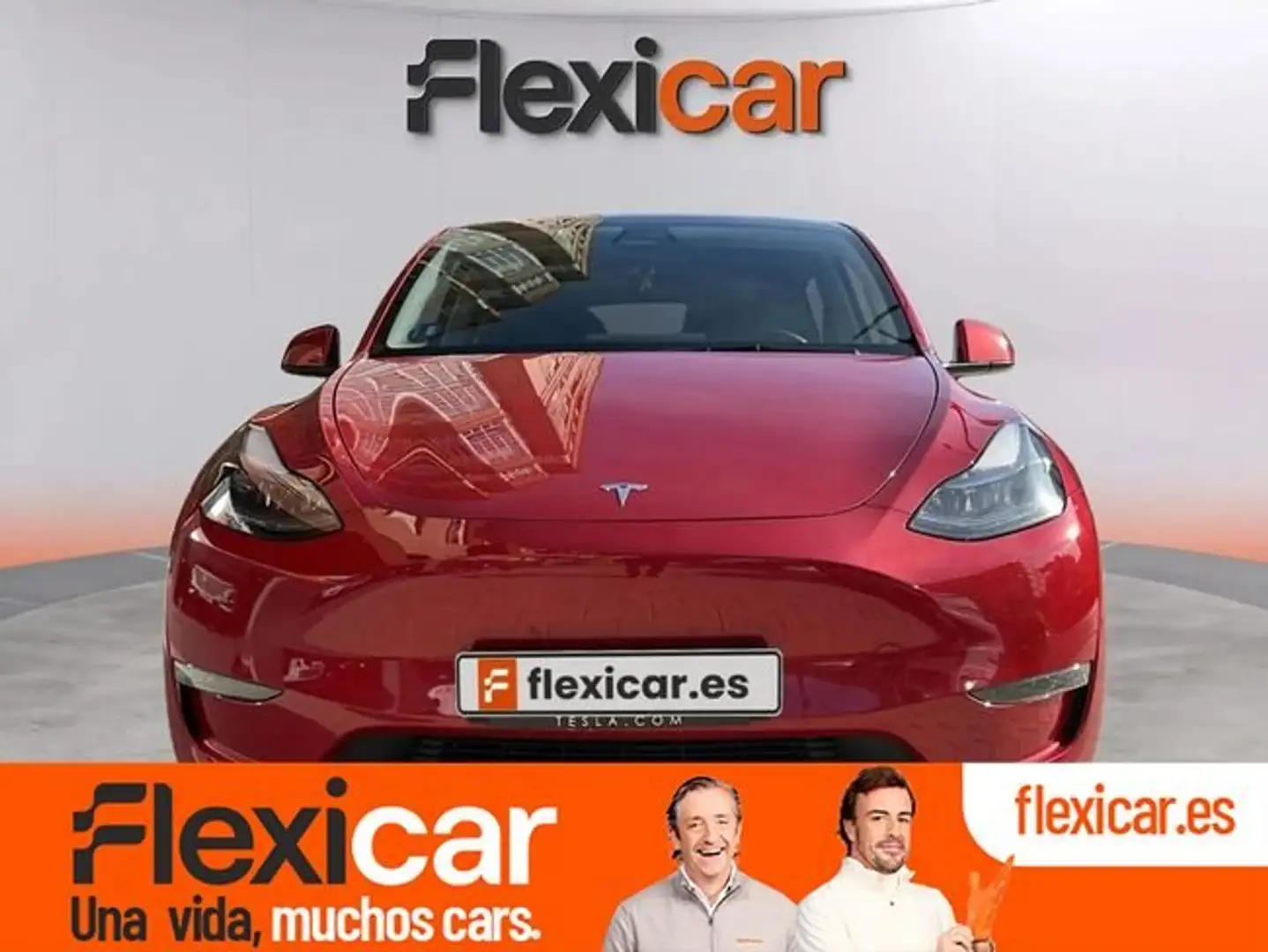 Tesla Model Y Gran Autonomia AWD Rojo - 1