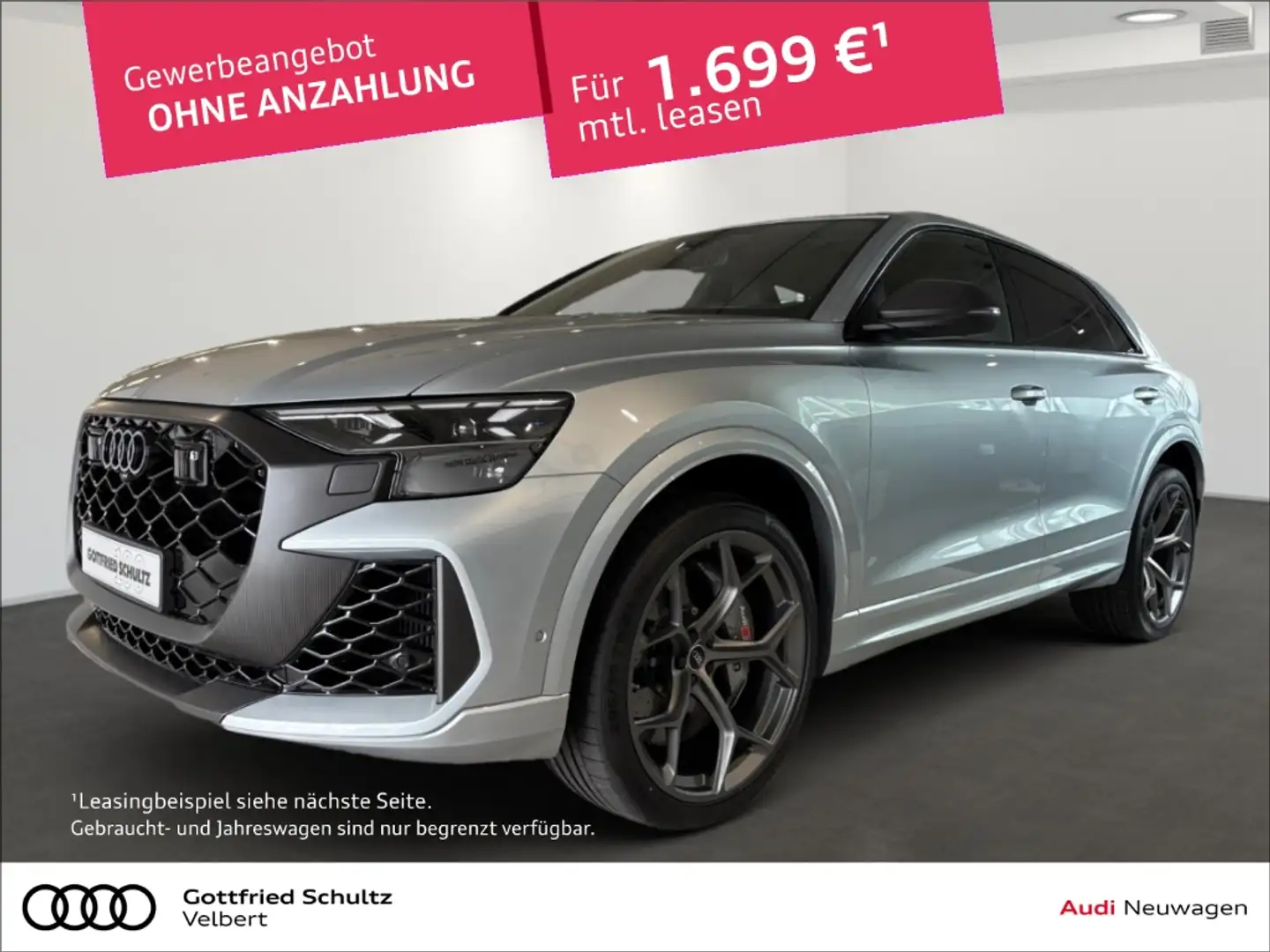 Audi RS Q8 SUV performance Spezial- Konfiguration Argent - 1