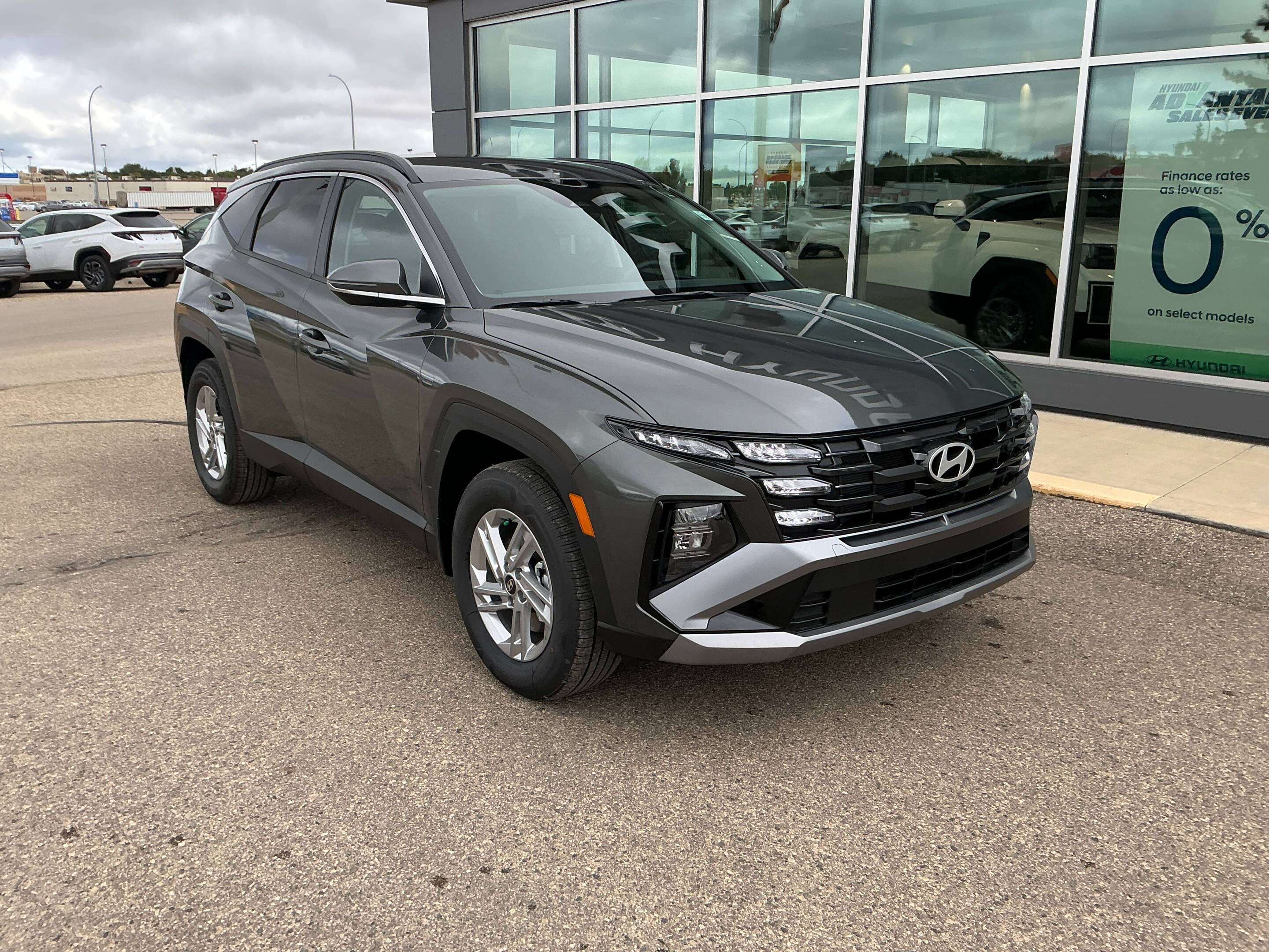 Gray 2026 Hyundai Tucson SUV / Crossover  8-Speed Automatic