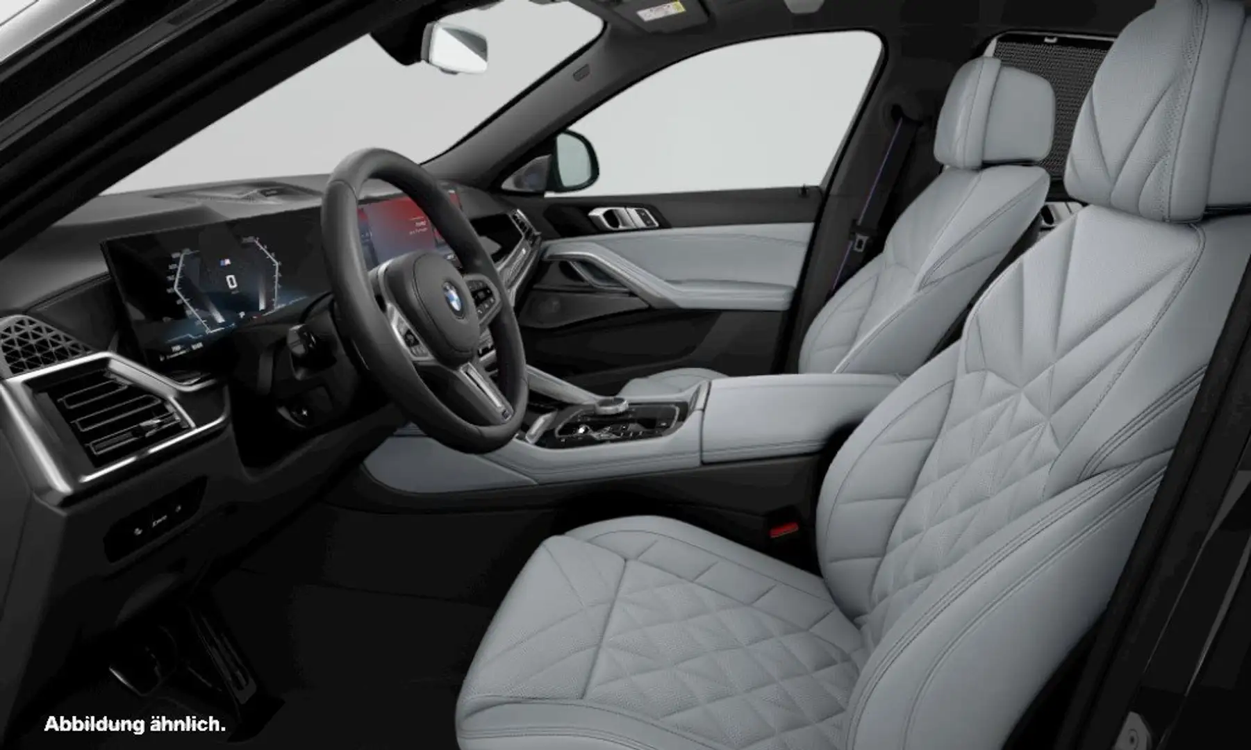 BMW X6 M60i xDrive M Sport PANO RFK NAVI LED DAB LM Negro - 2