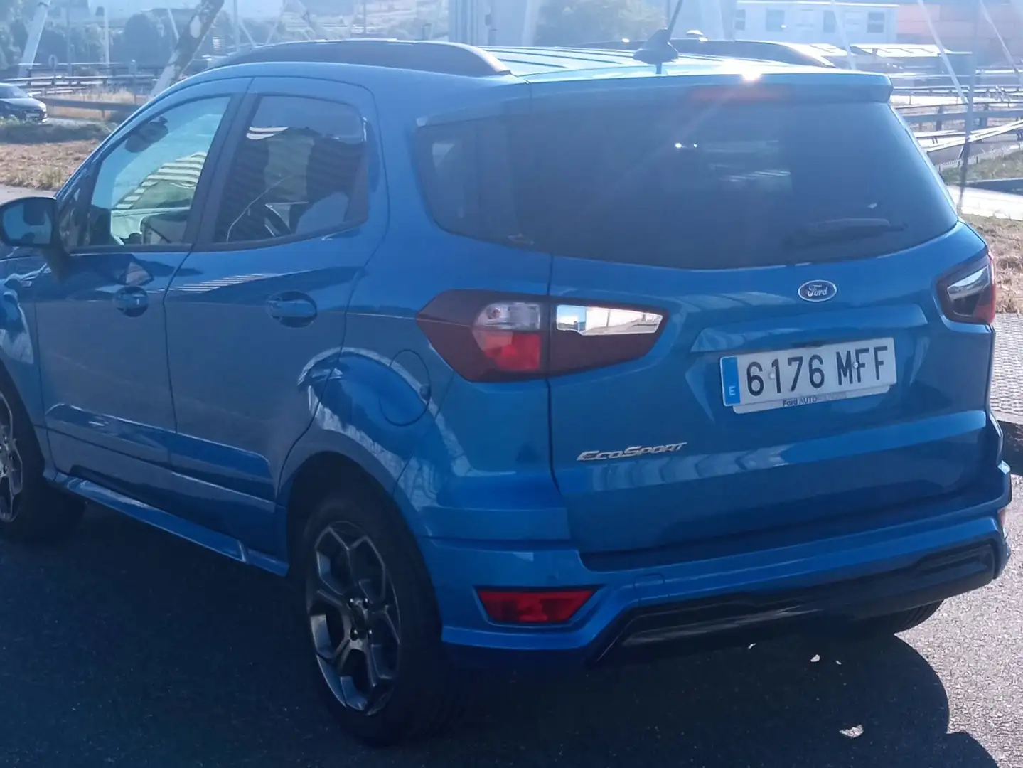 Ford EcoSport EcoSport 1.0 EcoBoost ST Line 125 ST Line Azul - 1