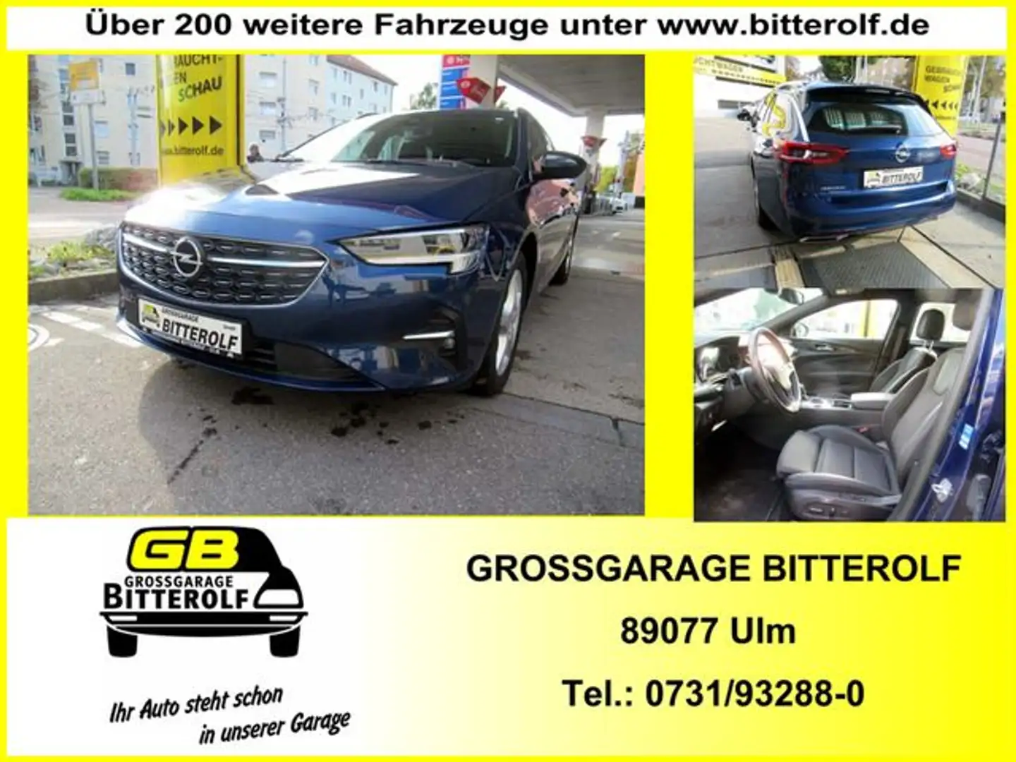 Opel Insignia ST 2.0D Elegance Auto Navi/AHK/Memory/S Blau - 1