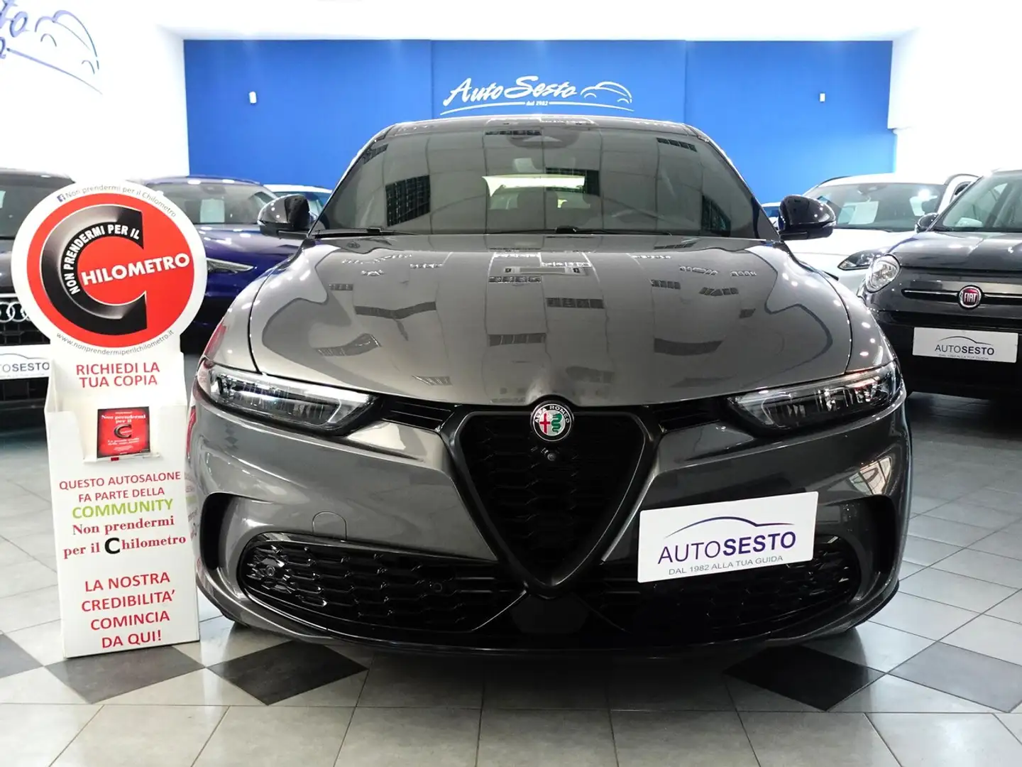 Alfa Romeo Tonale 1.6 MJT 130 CV TCT6 SPRINT Grijs - 1