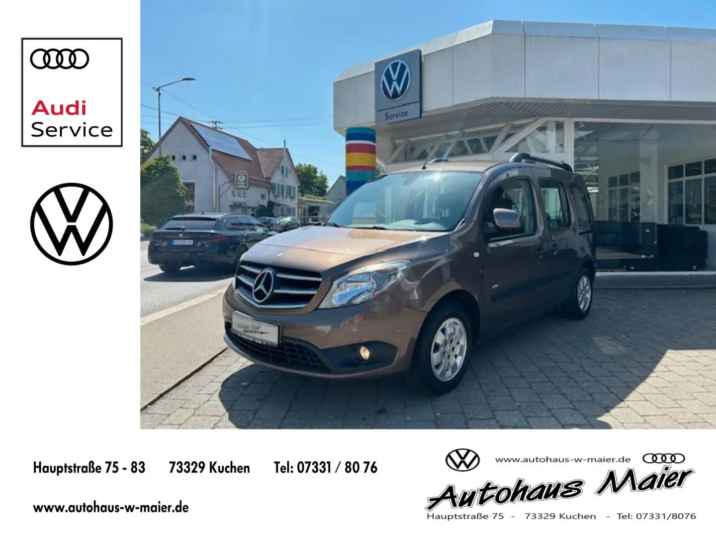 Mercedes-Benz Citan Kombi Tourer 111 CDI lang Marrone - 1