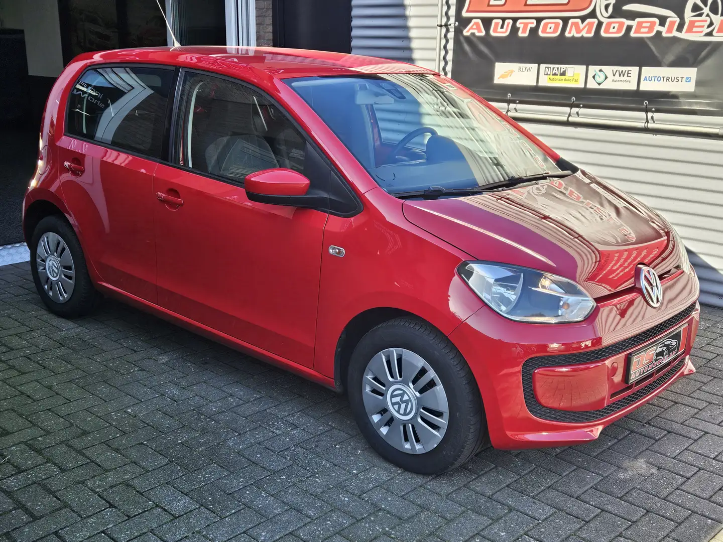 Volkswagen up! 1.0 move up! AUTOMAAT !!!!! *** AUTOMAAT -5 DEURS- Rojo - 1