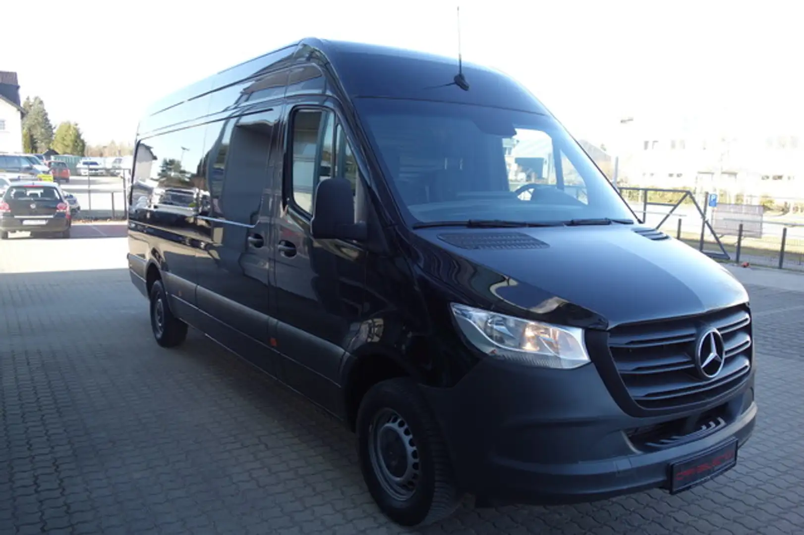 Mercedes-Benz Sprinter 317 CDI Kasten Maxi AHK/KAM/SITZHZ/MBUX Schwarz - 2