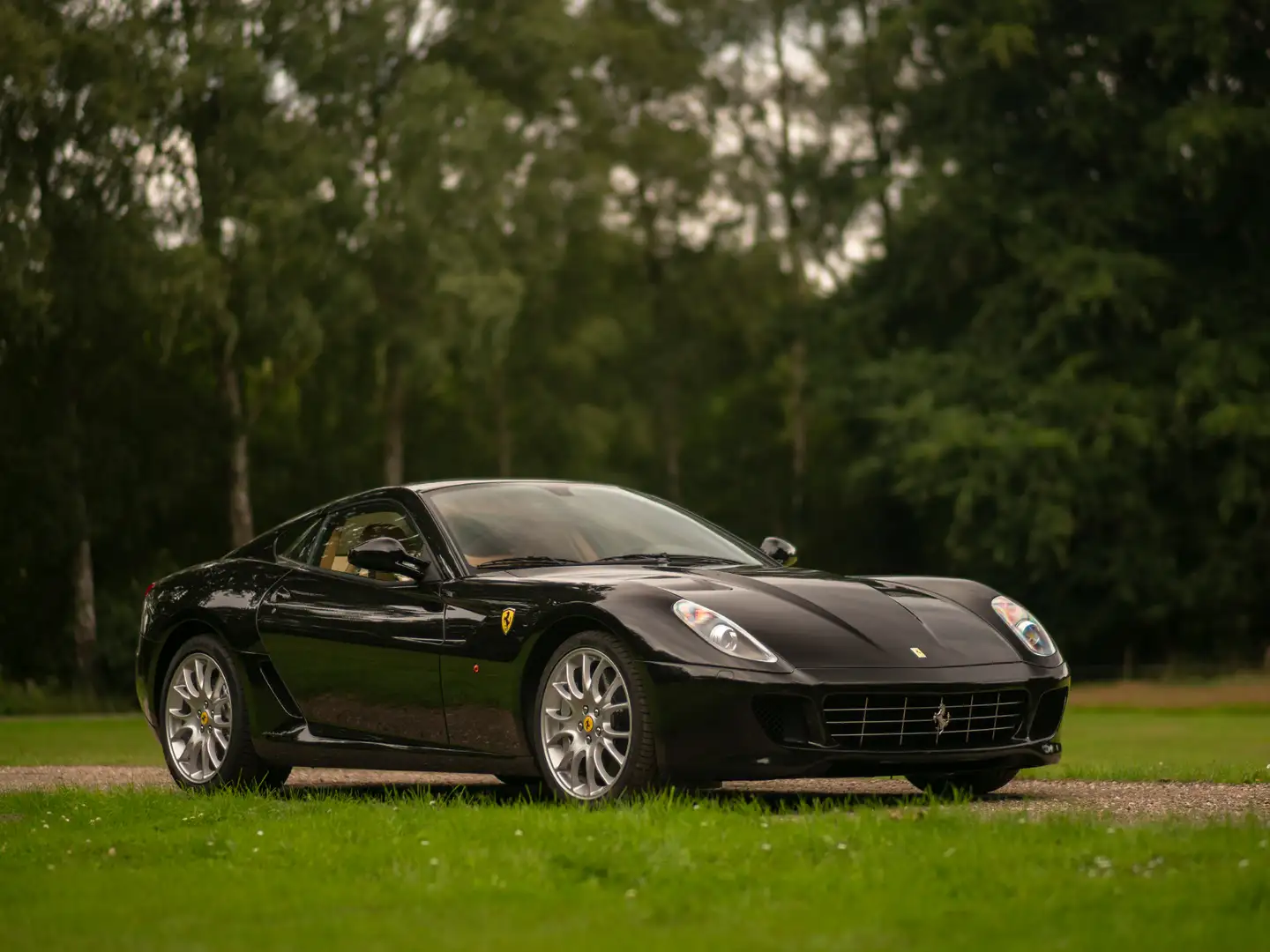 Ferrari 599 6.0 GTB Fiorano F1 | Carbon interior | Daytona sea Černá - 2