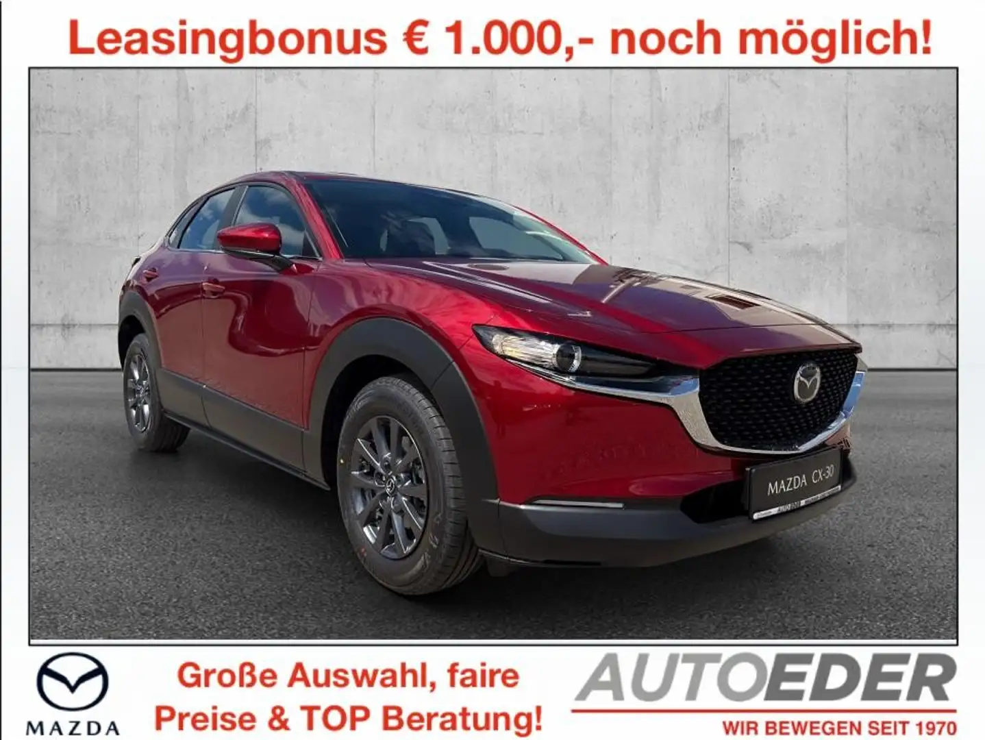 Mazda CX-30 e-Skyactive G140 Prime-Line Rot - 1
