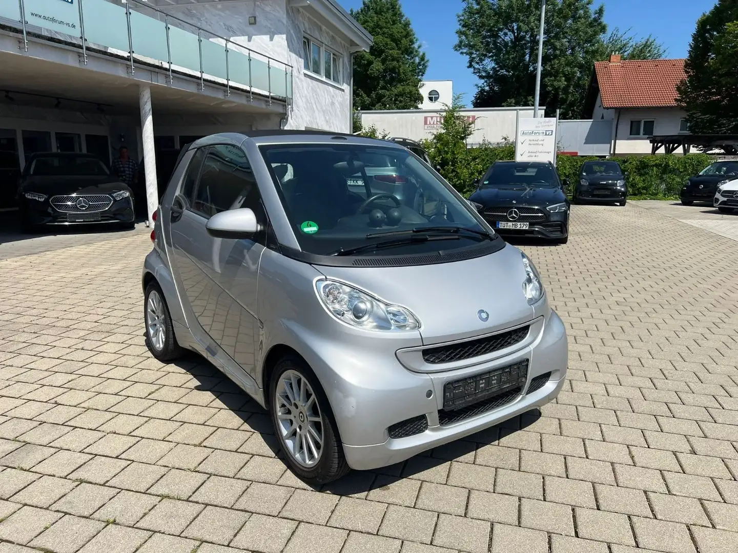 smart forTwo cabrio Micro Hybrid Drive 52kW*Klima Silber - 1