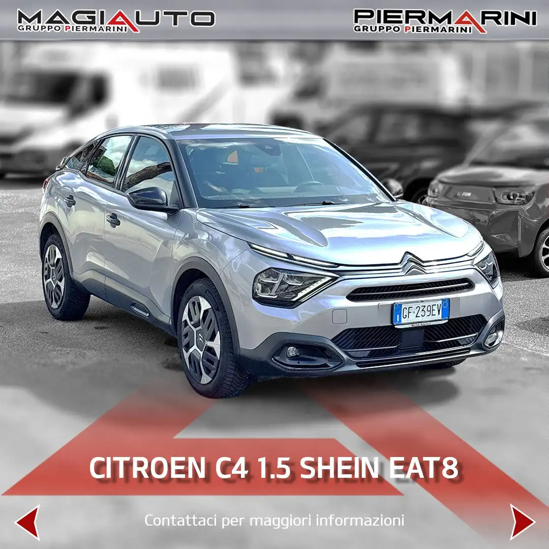 Citroen C4 C4 BlueHDi 130 S&S EAT8 Shine Gris - 1