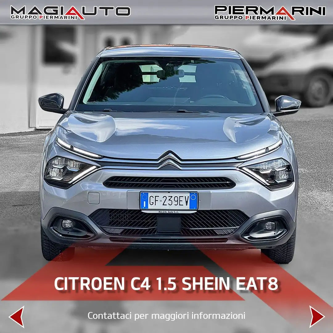 Citroen C4 C4 BlueHDi 130 S&S EAT8 Shine Gris - 2