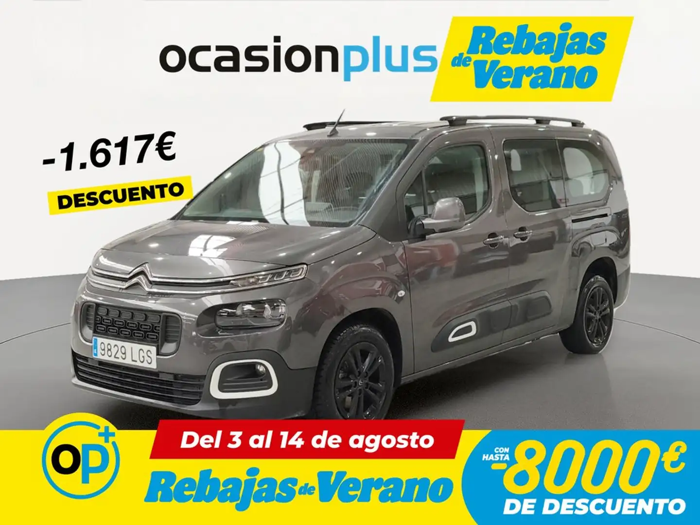 Citroen Berlingo BlueHDi S&S Talla XL 100 años 130 Gris - 1