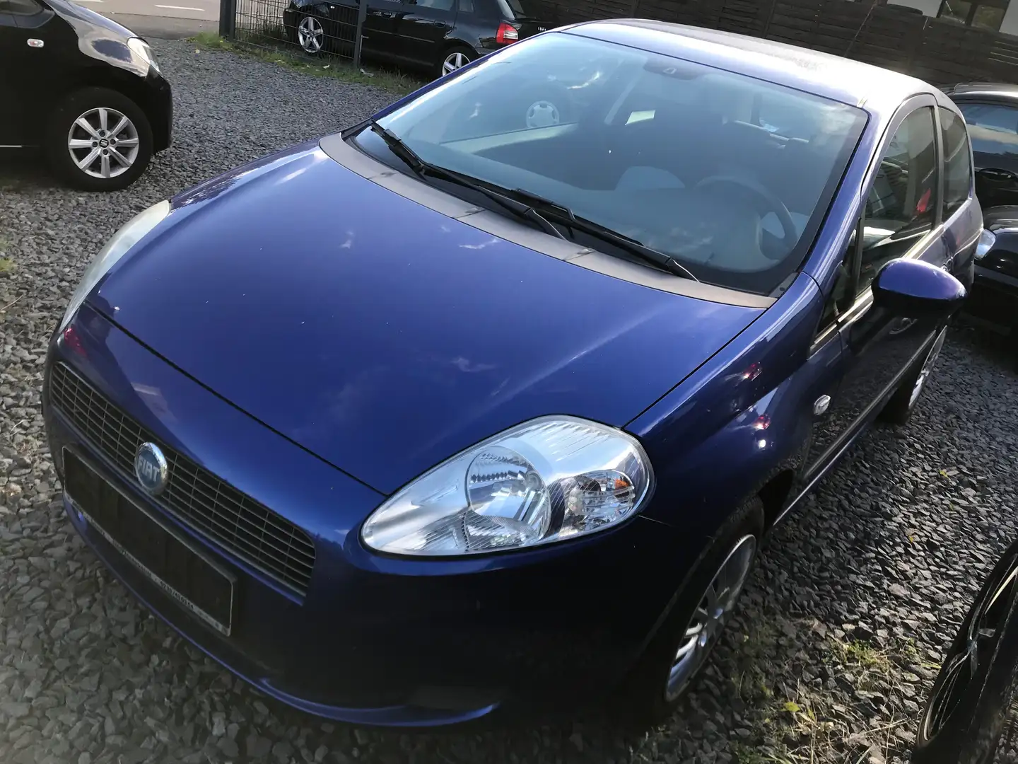 Fiat Grande Punto 1.4 Dynamic / Klima / TÜV neu  / 2.Hand Blau - 1