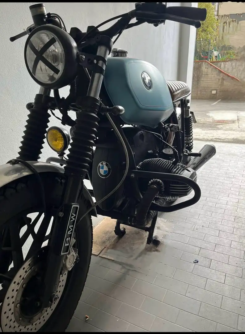 BMW R 45 Cafe’Racer Blue - 2