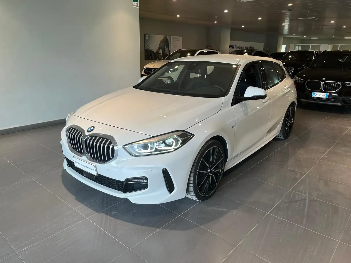 BMW 118 118d Msport auto Bianco - 1