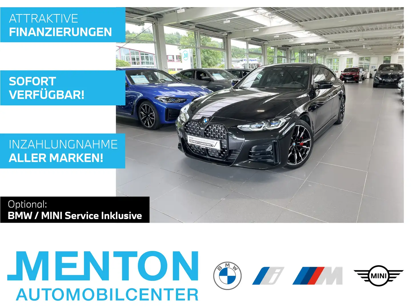 BMW 440 M440i xDrive Gran Coupé M Sport Standhzg./Driv.-As Schwarz - 1