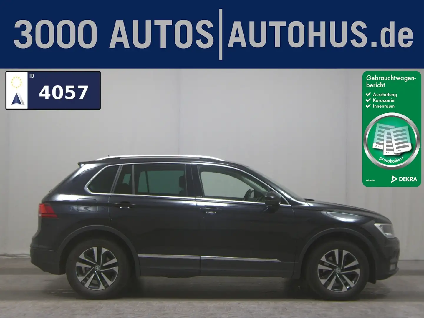 Volkswagen Tiguan 2.0 TDI IQ.DRIVE AHK ACC PDC RfK Schwarz - 1