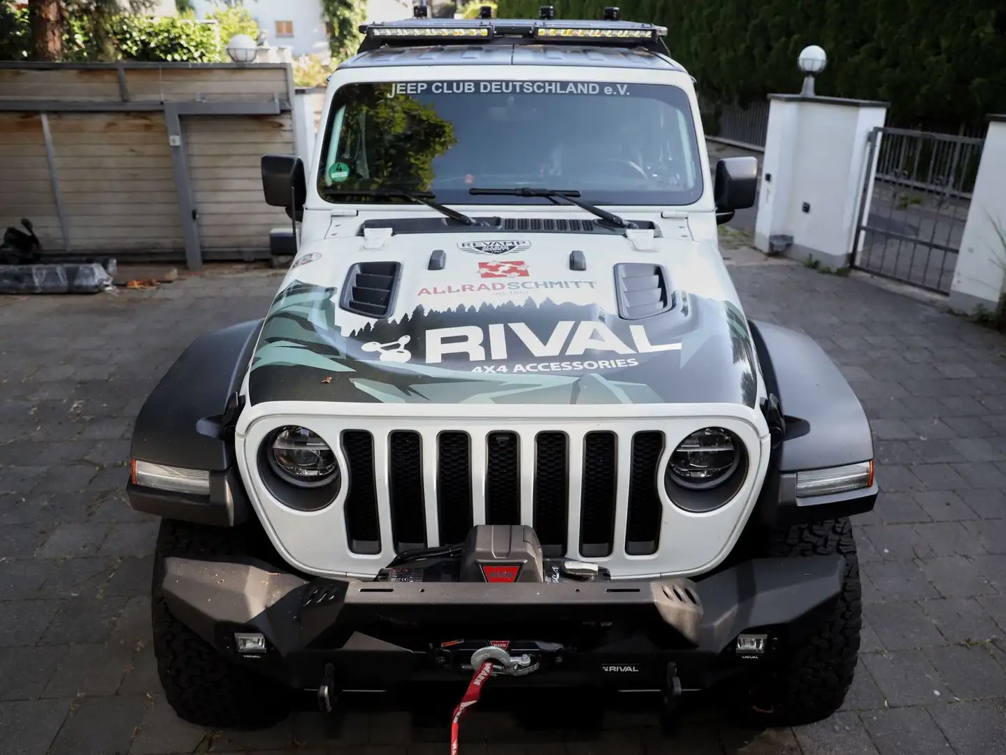Jeep Wrangler Wrangler Unlimited 3.6 Automatik Rubicon Weiß - 2