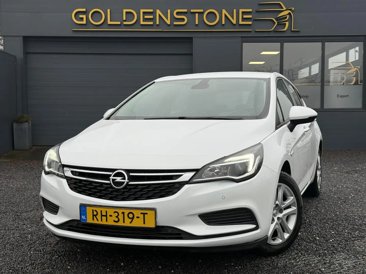 Opel Astra 1.0 Online Edition 2e Eigenaar,Dealer Onderhouden, Wit - 1