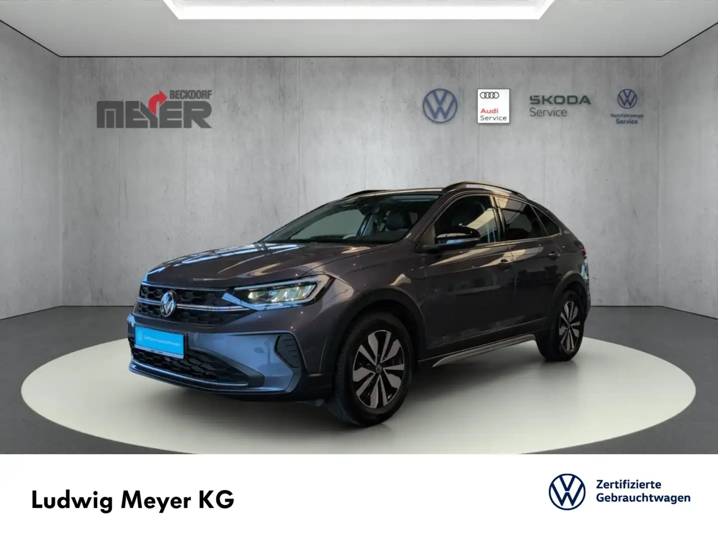 Volkswagen Taigo GOAL 1.0 TSI DSG Klima Navi Rückfahrkamera Grau - 1