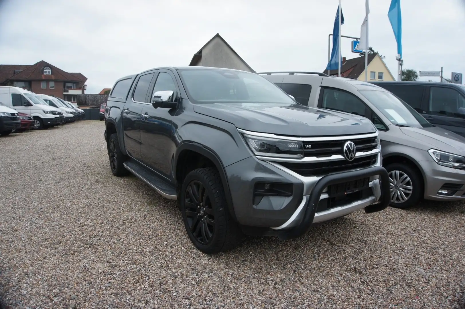 Volkswagen Amarok 3.0 TDI Aventura DK 4M AHK H-K STHZG Grau - 2