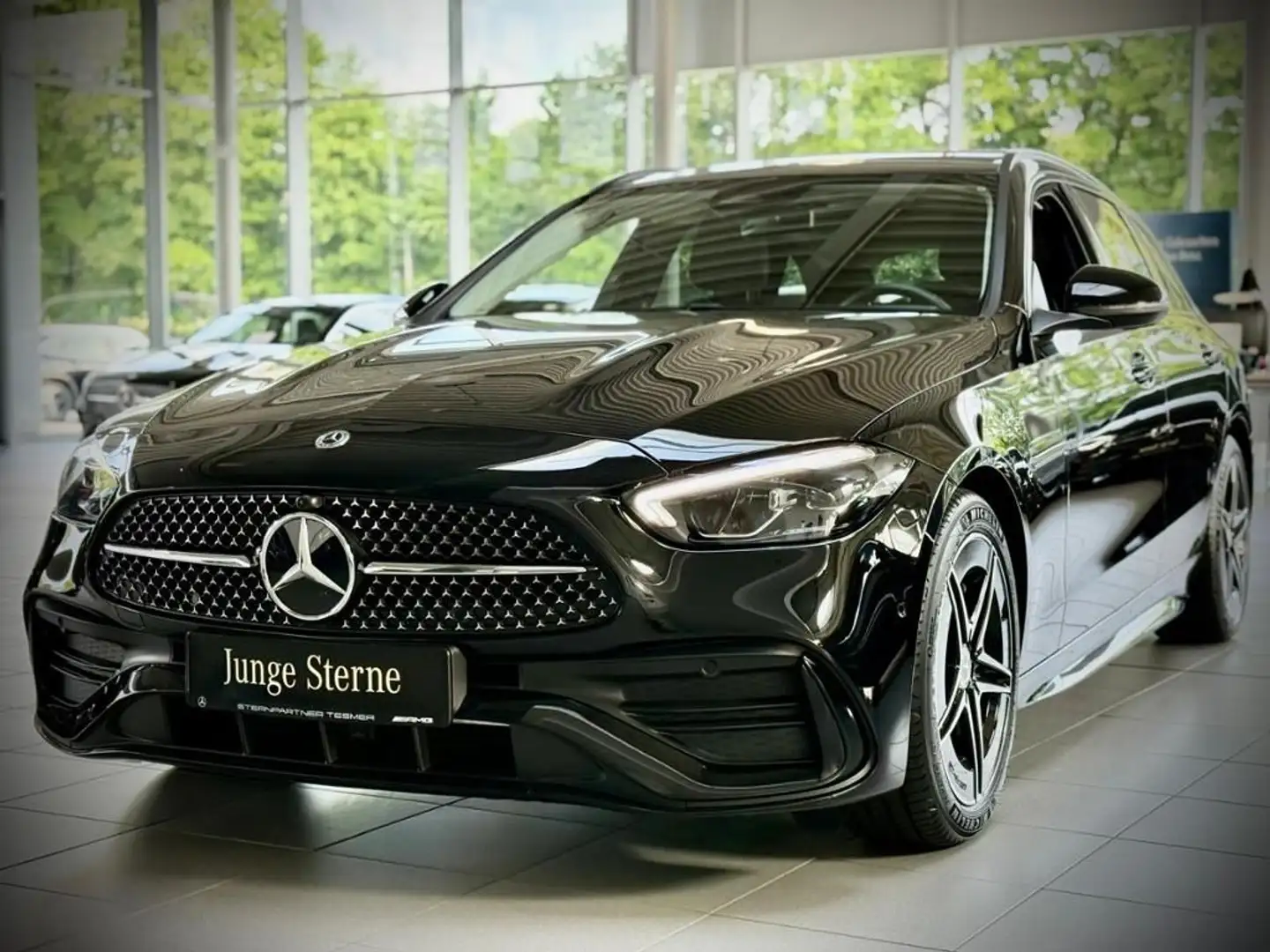 Mercedes-Benz C 200 T AMG+Pano+Kamera+Memory+Totwinkel+DAB Negro - 2