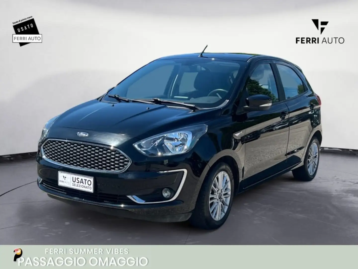 Ford Ka/Ka+ 1.2 85 CV Start&Stop Ultimate Nero - 1