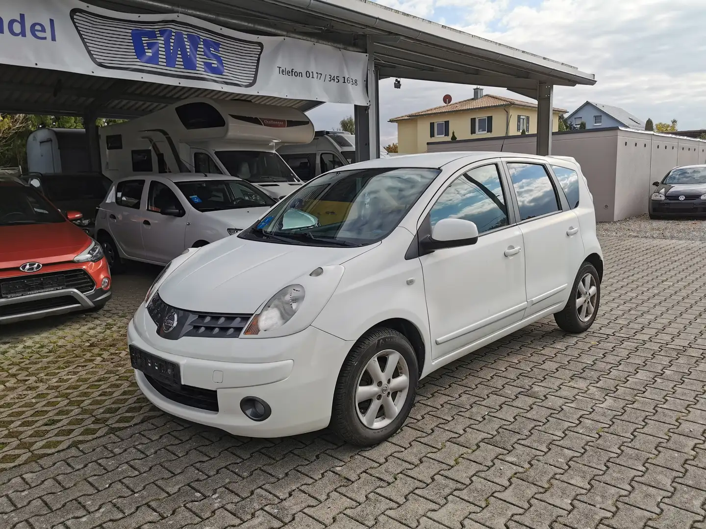 Nissan Note Acenta Weiß - 2