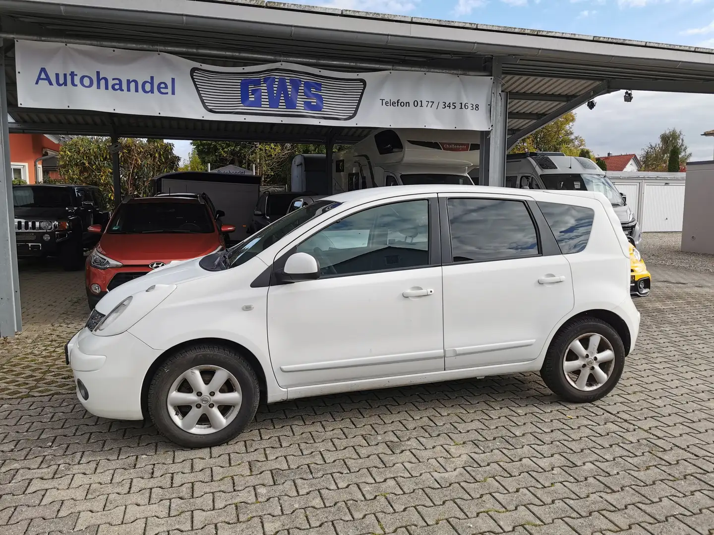 Nissan Note Acenta Weiß - 1