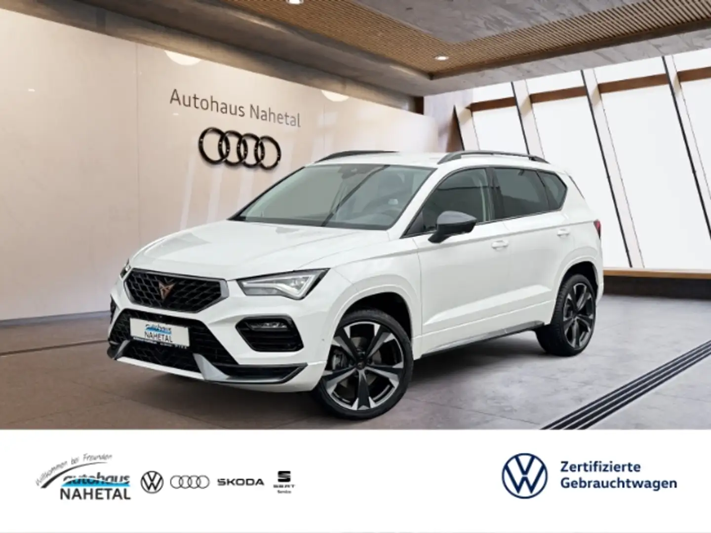 CUPRA Ateca 1.5 TSI DSG LED NAVI 19'' ACC REAR VIEW SHZ KESSY Weiß - 1